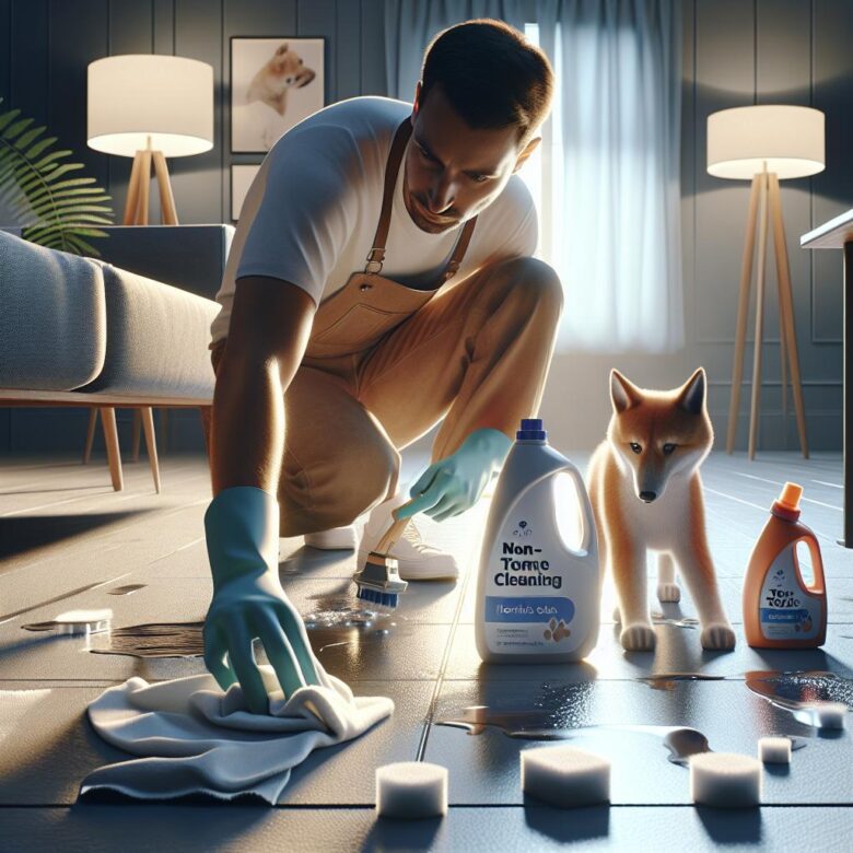 Non-Toxic Home Cleaning: How to remove pet stains using ingredients safe for sensitive paws.